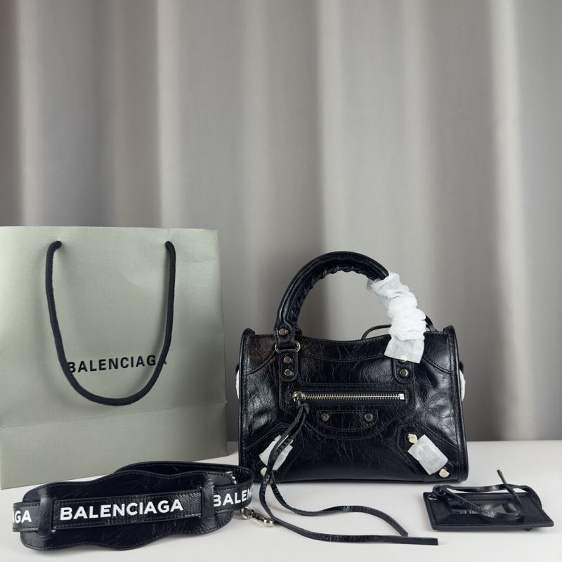 Ba*len*cia*ga top handle bags